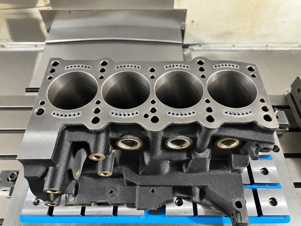 Lavorazione Cnc Close Deck 1.4 T-jet Abarth